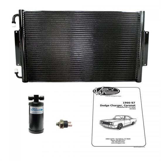 Vintage Air 051063 66-67 Dodge B-Body SureFit Condenser/Drier Kit