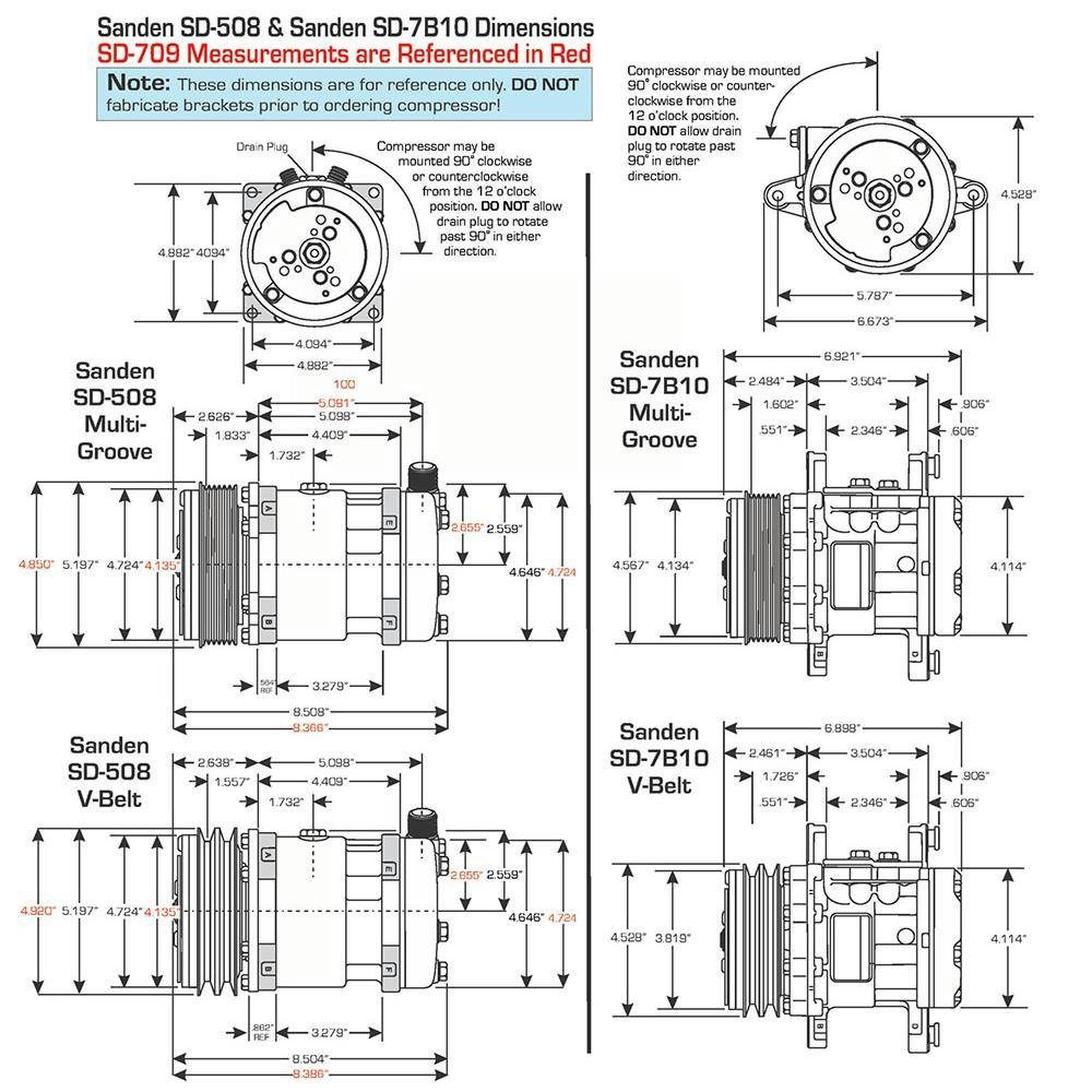 Vintage Air 131105 Small Block Ford Comp Bracket