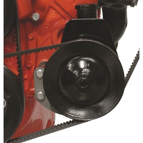Vintage Air 15816-VCB Small Block LM Power Steering Brkt Long Pmp