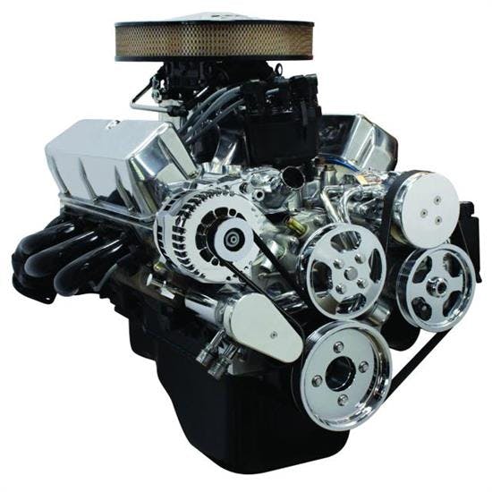 Vintage Air 174100 Front Runner Drive System SBF Bright