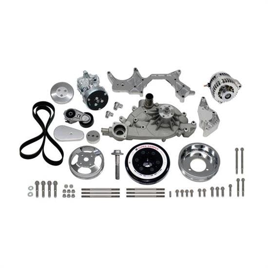 Vintage Air 175015 Front Runner Drive System GM LS Bright