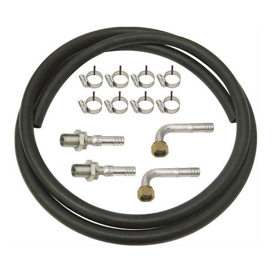 Vintage Air 31401-VUD Heater Hose Kit with Straight Bulkhead Fittings