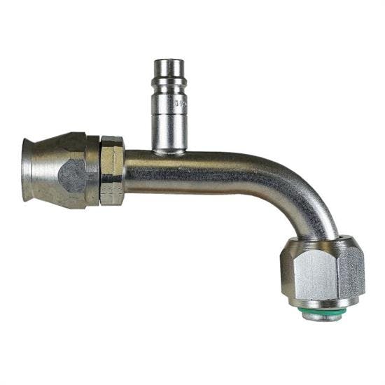 Vintage Air 36645-VUR Braided Line Fitting 90 Degree, No 10 Hose