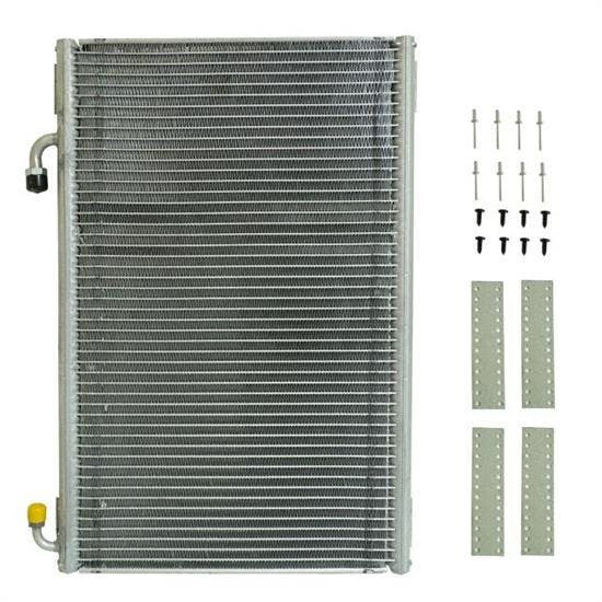 Vintage Air 037032 32 Ford Vertical Superflow Unpainted Condenser