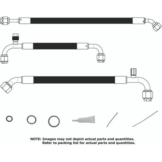 Vintage Air 521086 68-72 GTO SureFit Reduced Barrier Std Hose Kit