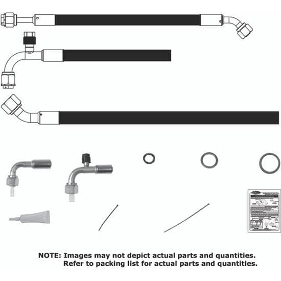 Vintage Air 521087 68-72 GTO SureFit Reduced Barrier Mod Hose Kit