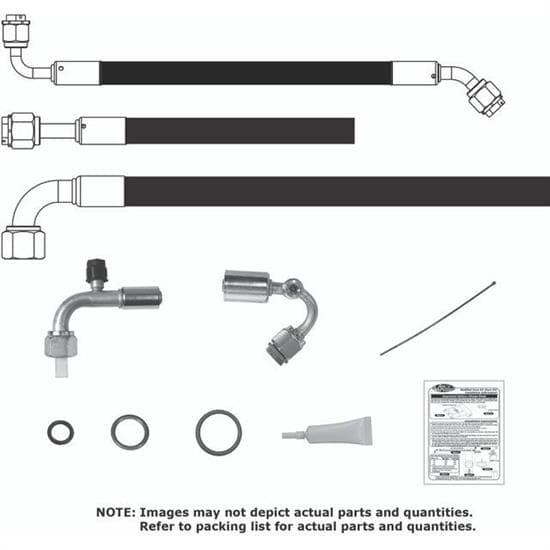 Vintage Air 524484 65 Falcon SureFit Reduced Barrier Mod Hose Kit