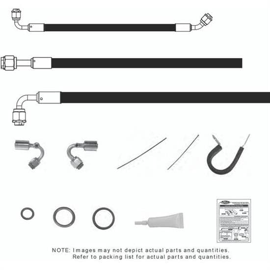 Vintage Air 525708 Chevy SureFit Reduced Barrier Mod. Hose Kit