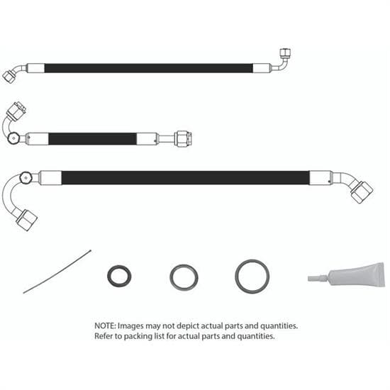 Vintage Air 526685 Firebird SureFit Reduced Barrier Std Hose Kit