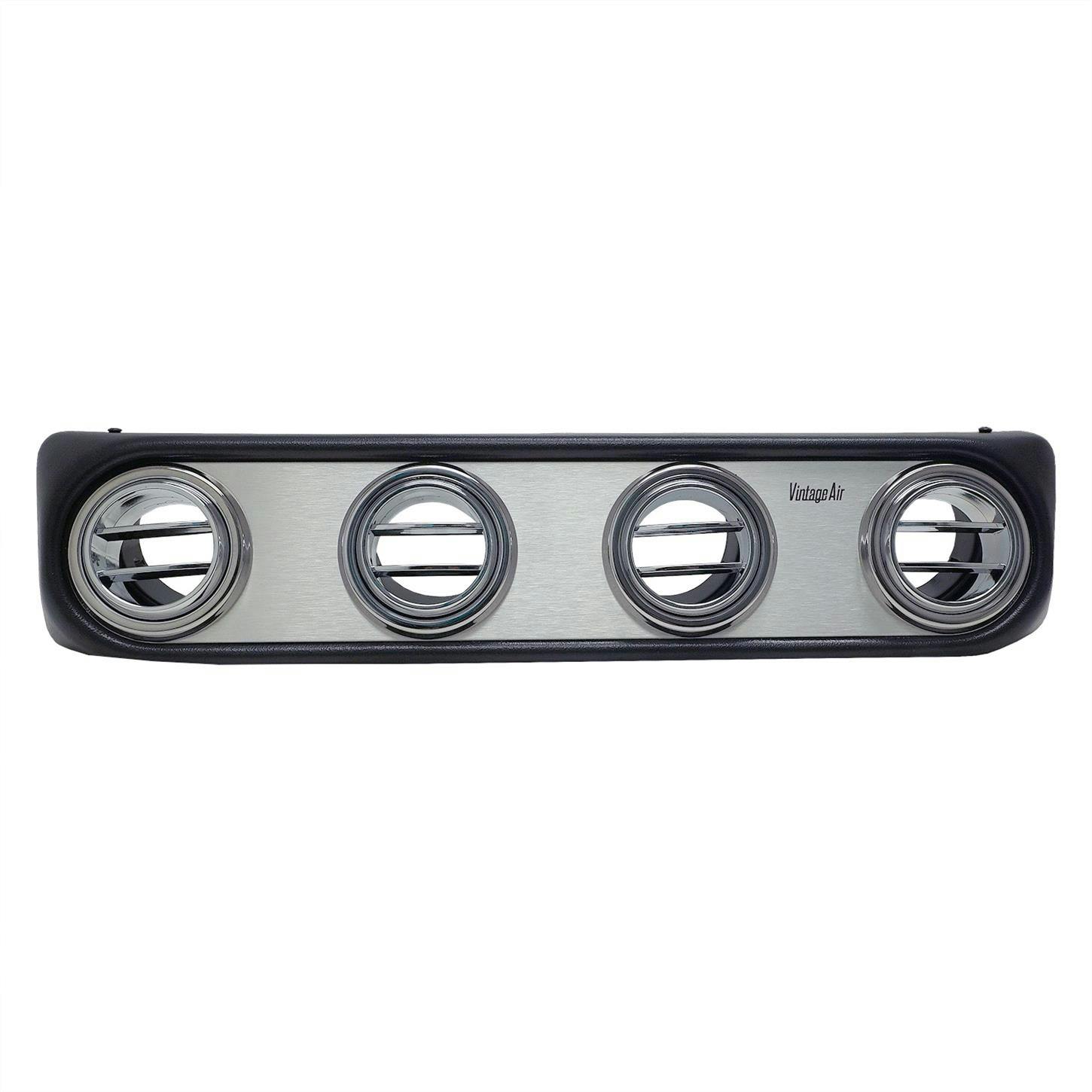 Vintage Air 620007 Under Dash Brushed Heritage Pod Louvers