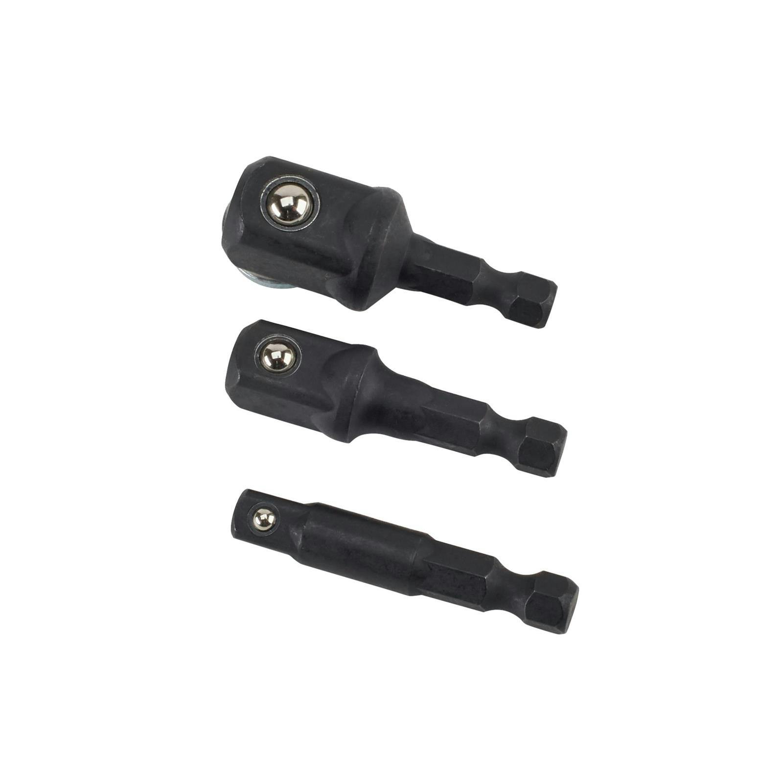 Titan Tools 12061 Stubby Socket Adapter Set, 3 Piece