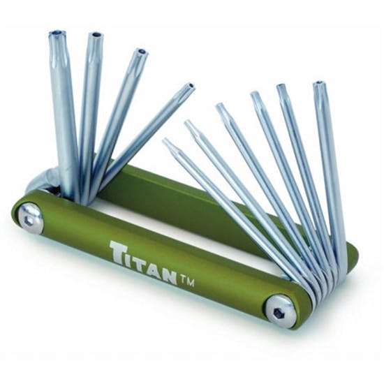 Titan Tools 12710 Tamper Resistant Star Key Set