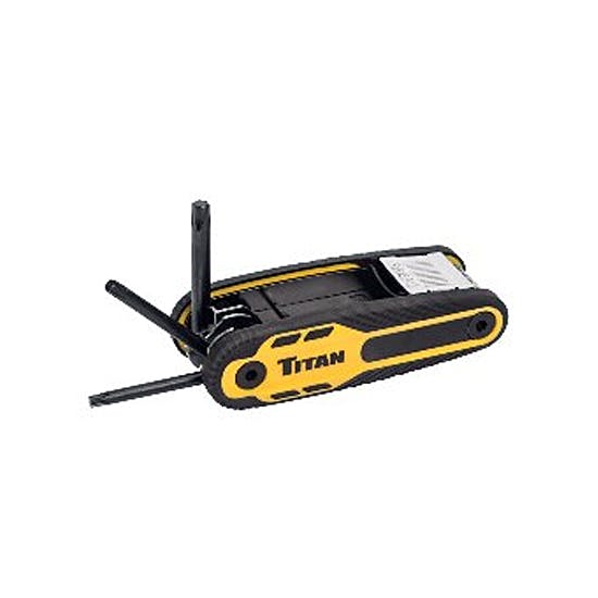 Titan Tools 12772 Torx Key Set, Locking Star Key, 8 Piece