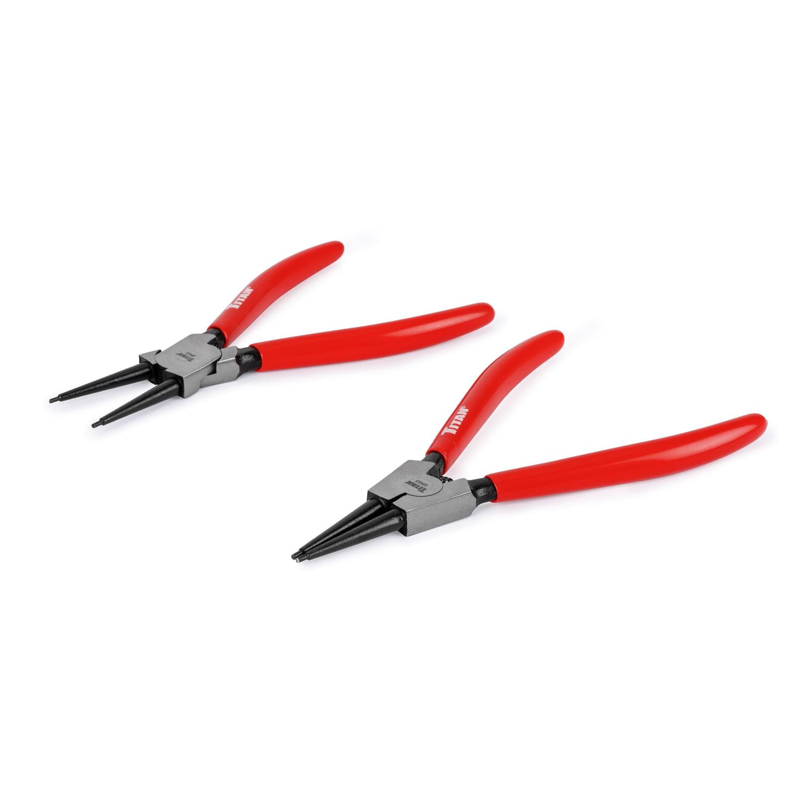 Titan Tools 18410 7 In. Steel Lock Ring Pliers