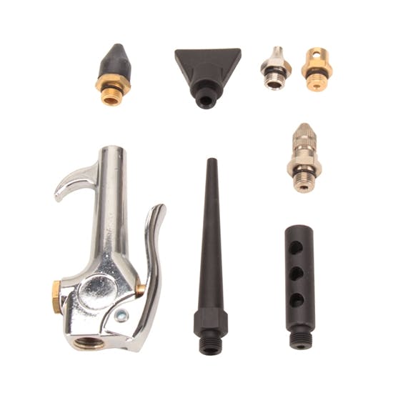 Titan Tools 19436 8-Piece Air Hose Blow Gun Kit