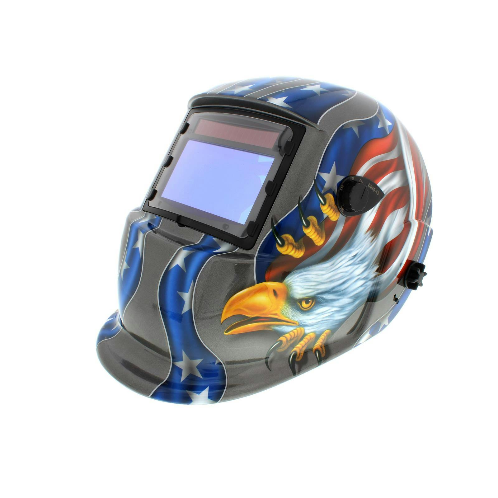 Titan Tools 41265 Tekz Solar Powered Auto Darkening Welding Helmet