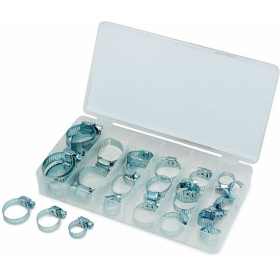 Titan Tools 45348 34-Piece Hose Clamp Assortment