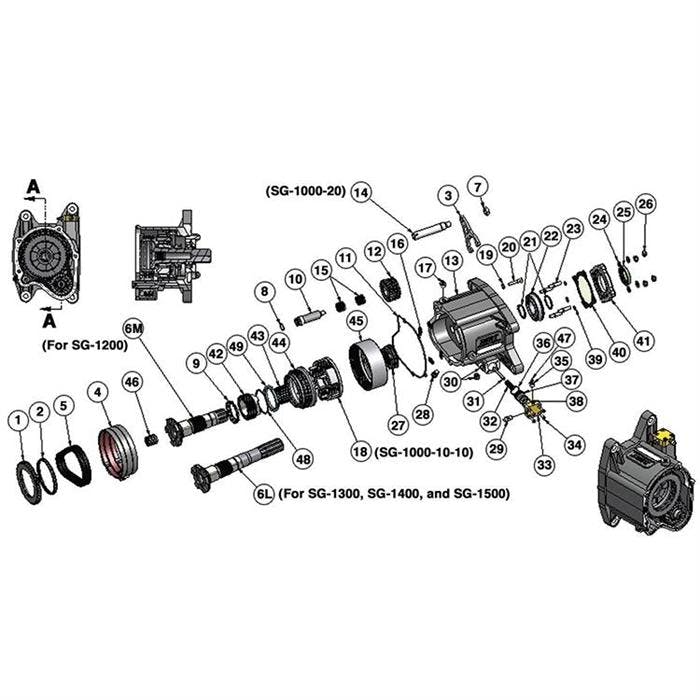 Bert Transmission SG-1054 O-Ring, 9/16  Inch Diameter