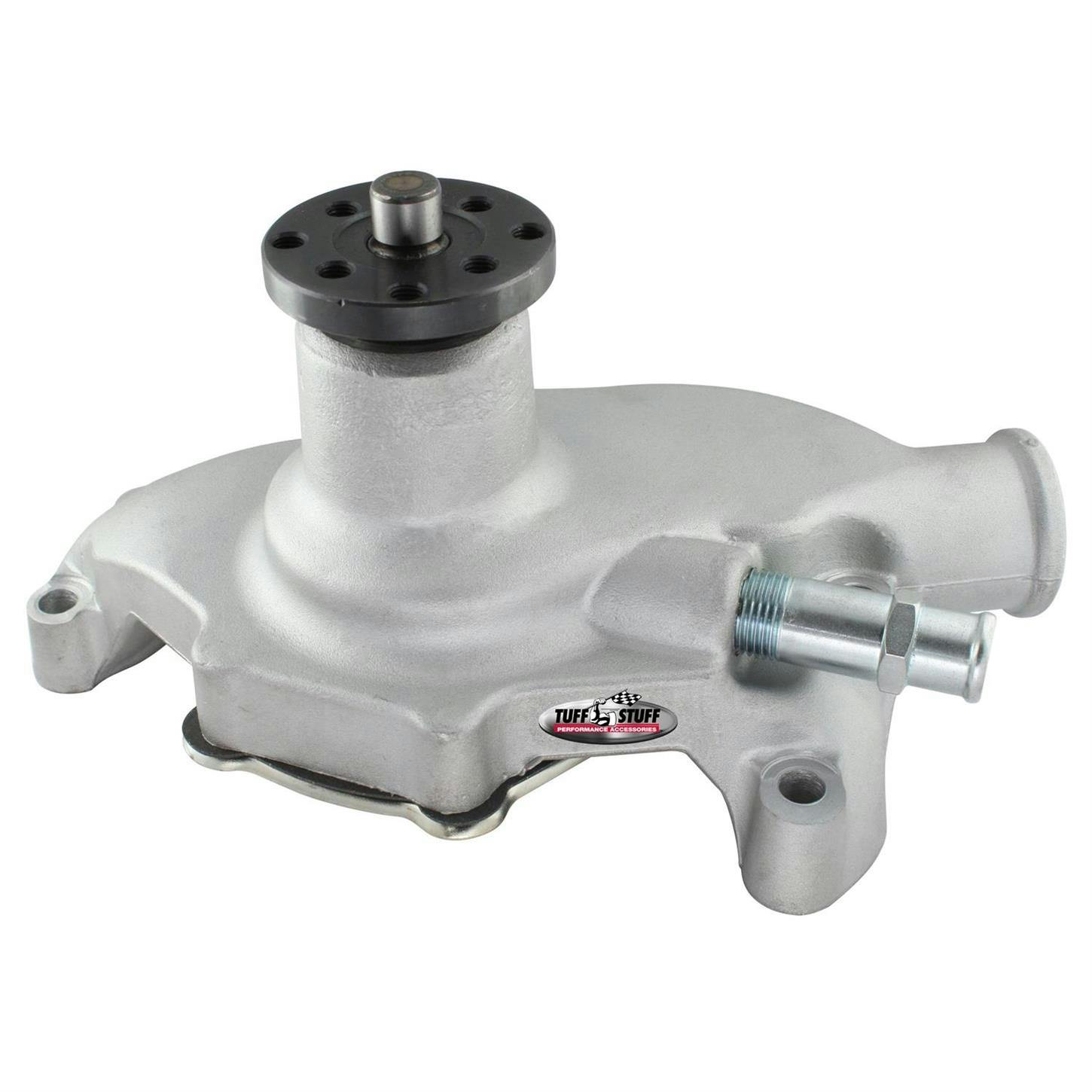 Tuff Stuff 1353REV SBC Short Aluminum Water Pump, Factory Cast