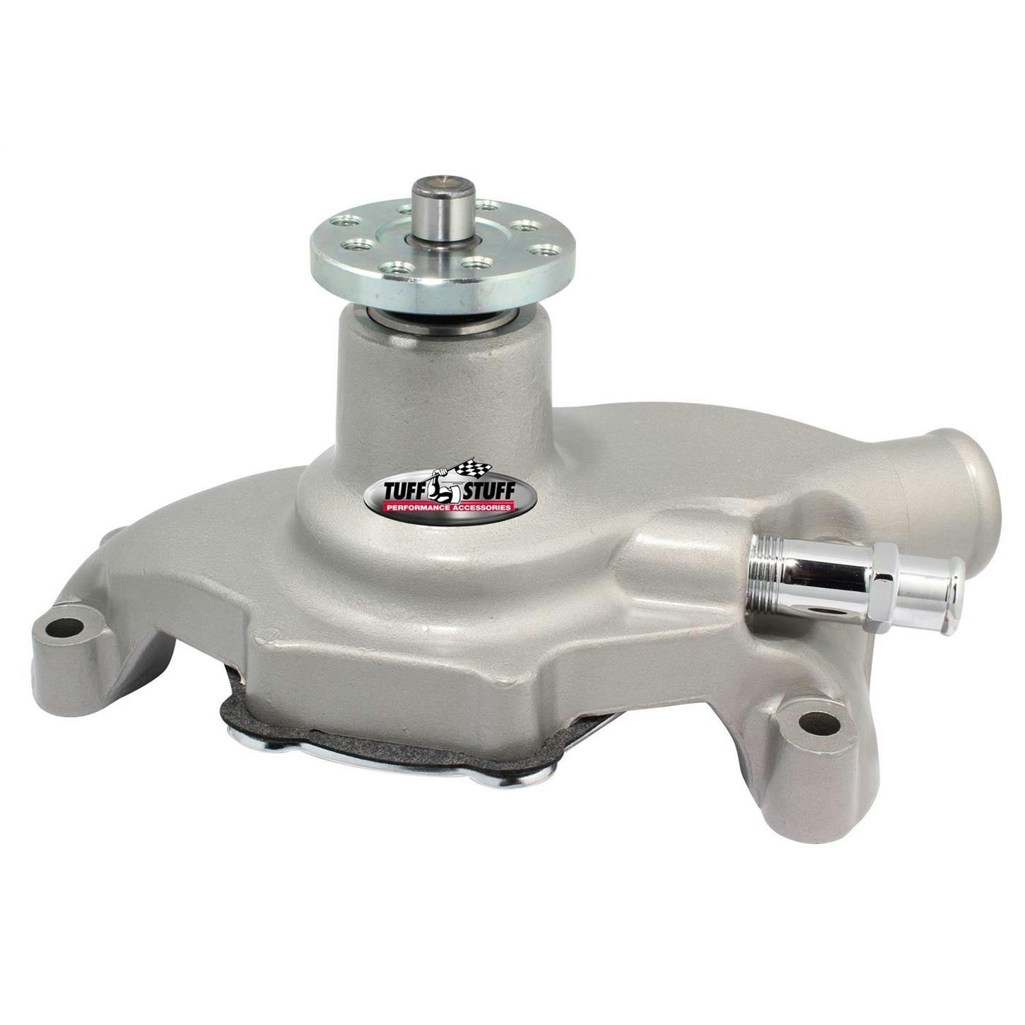 Tuff Stuff 1394NCREV SBC Platinum Short Aluminum Water Pump, Cast