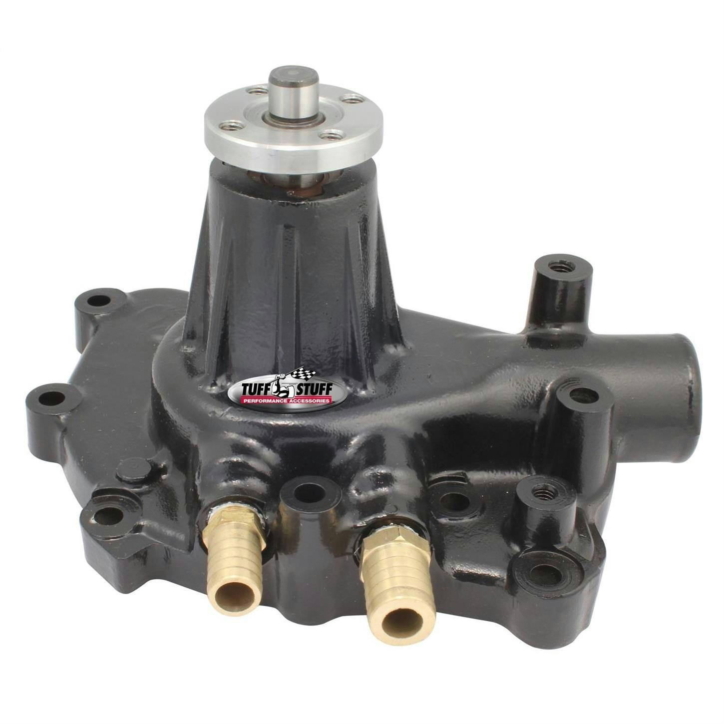 Tuff Stuff 1432AC Ford Aluminum Water Pump, Pass. Side Inlet, Blk