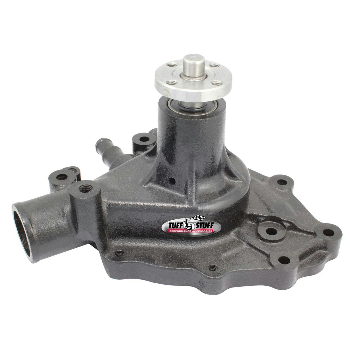 Tuff Stuff 1432CREV Ford Cast-Iron Water Pump, Pass. Inlet, Black
