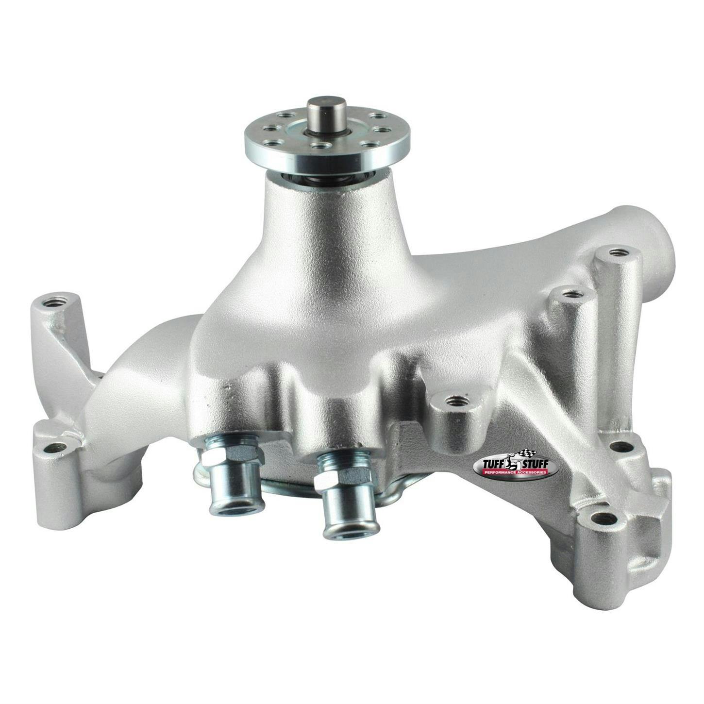 Tuff Stuff 1459 BBC Long Aluminum Water Pump, Factory Cast Plus
