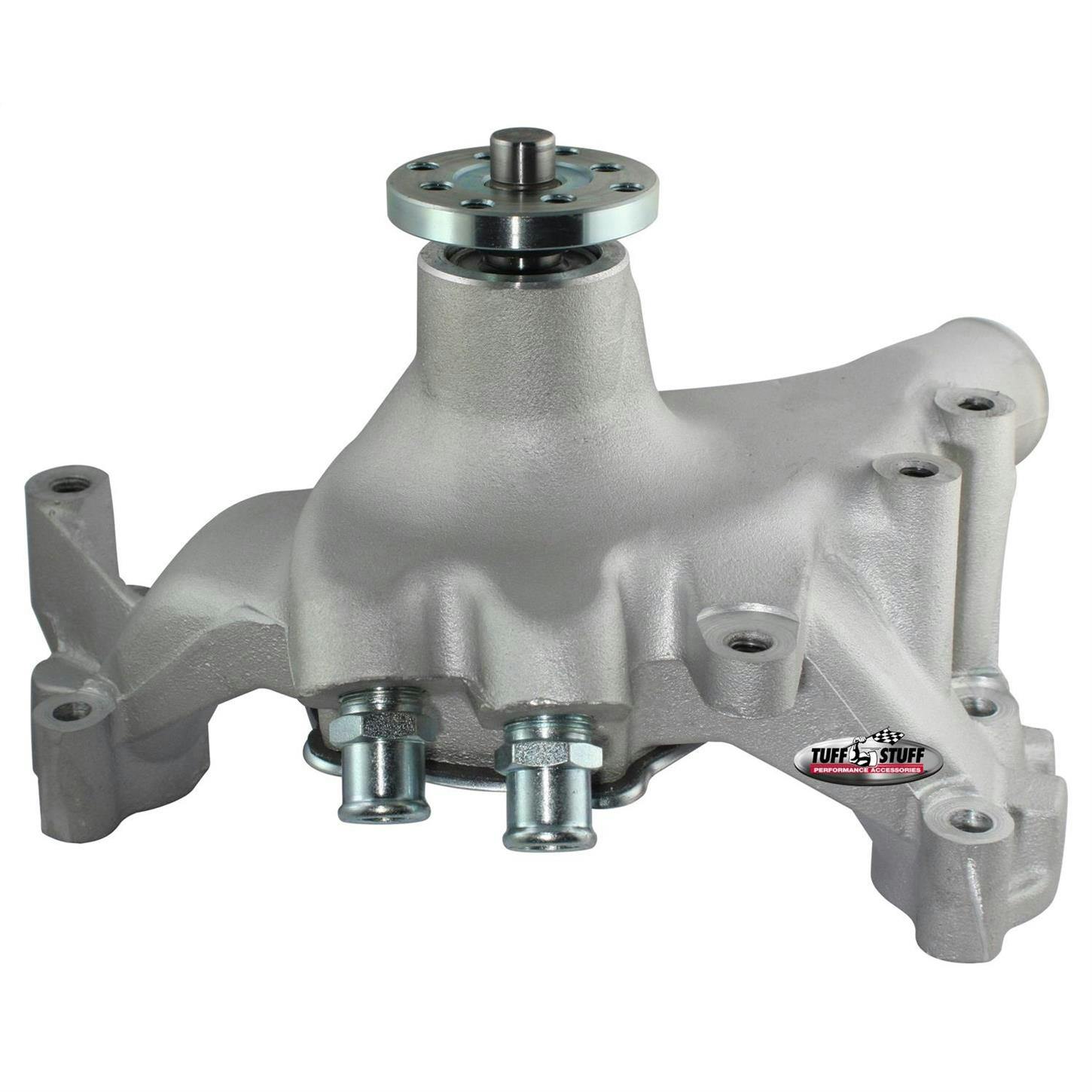 Tuff Stuff 1461AC BBC Platinum Long Aluminum Water Pump, Cast