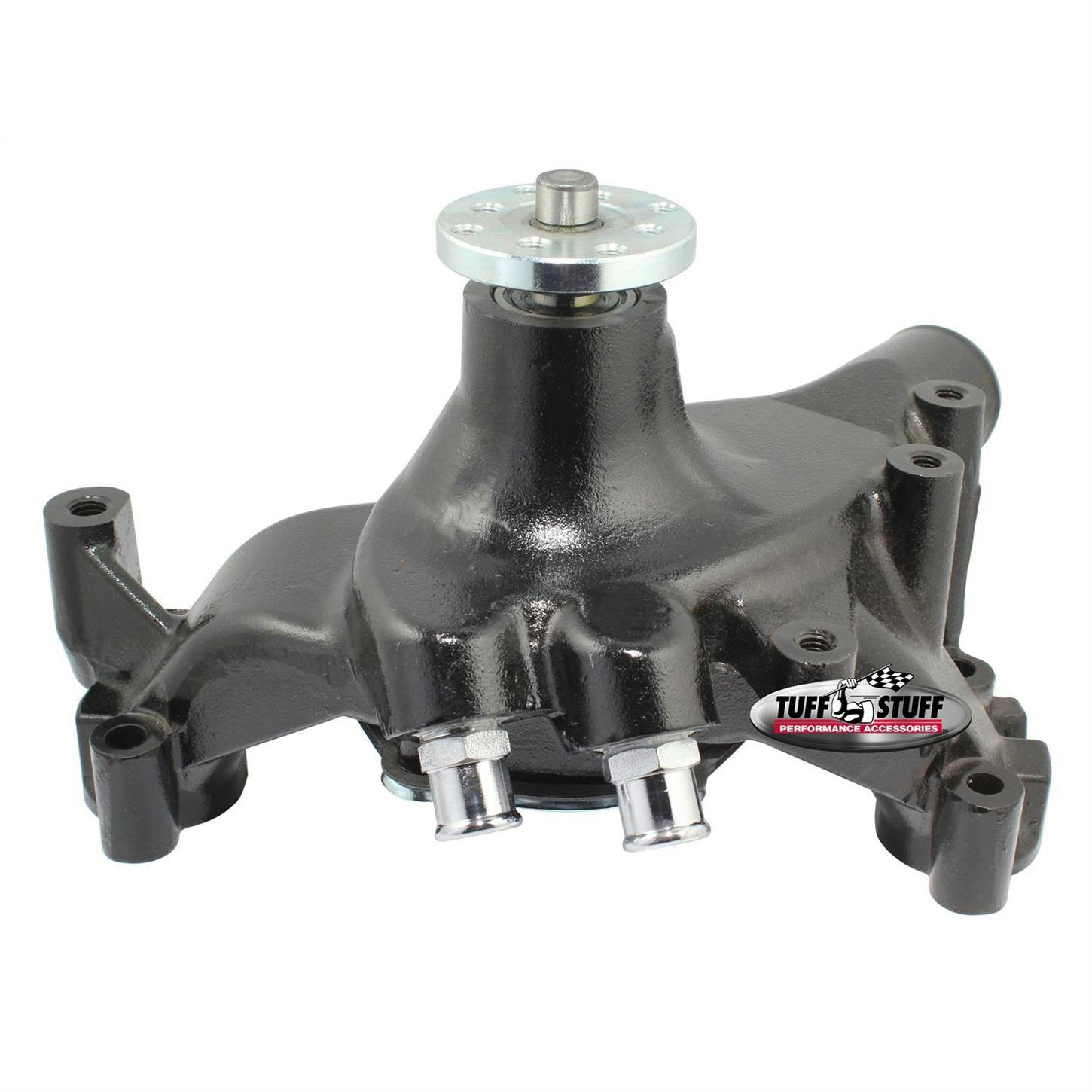 Tuff Stuff 1461NCREV BBC Supercool Long Cast-Iron Water Pump, Blk