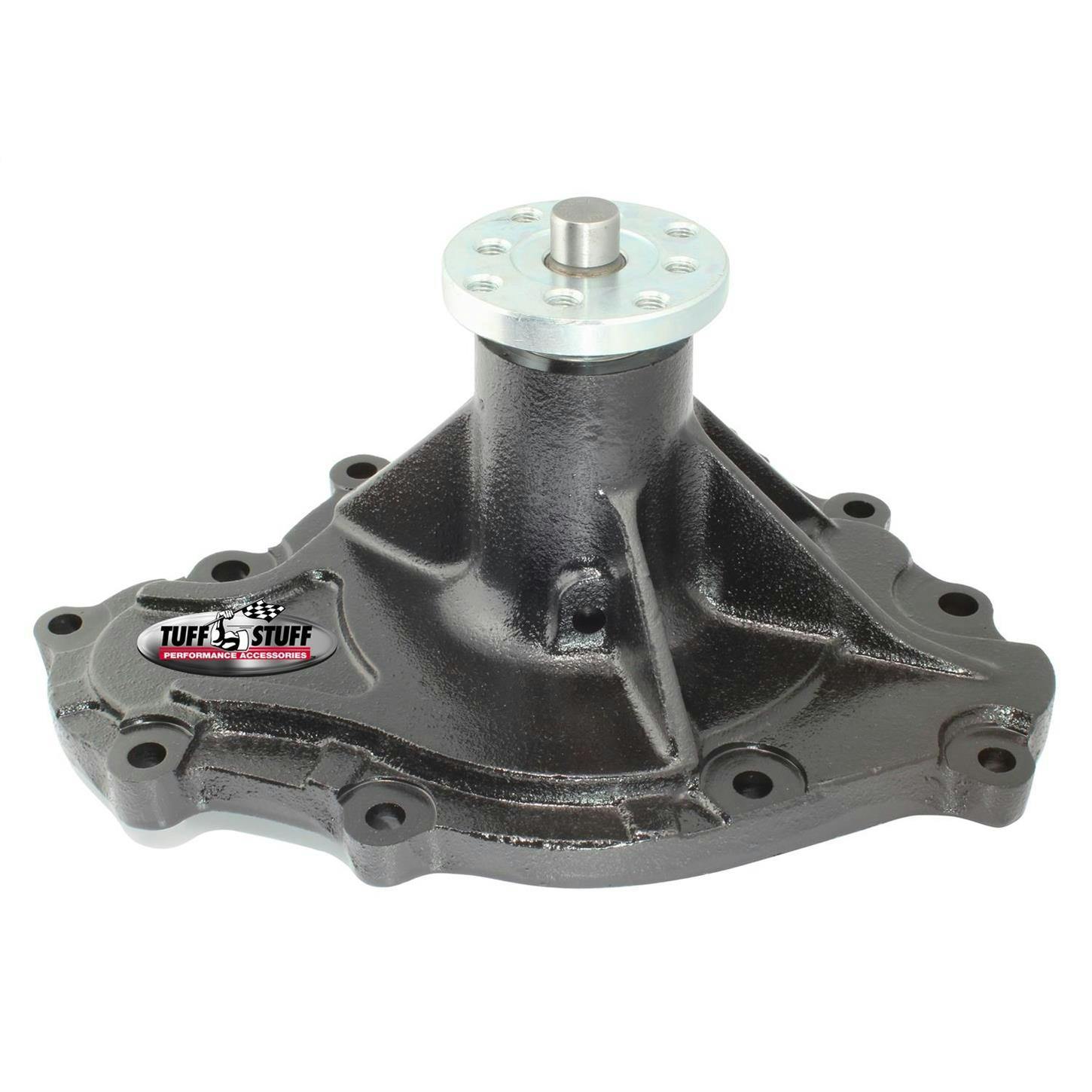 Tuff Stuff 1475NB Pontiac Cast-Iron Water Pump 11 Bolt, Black