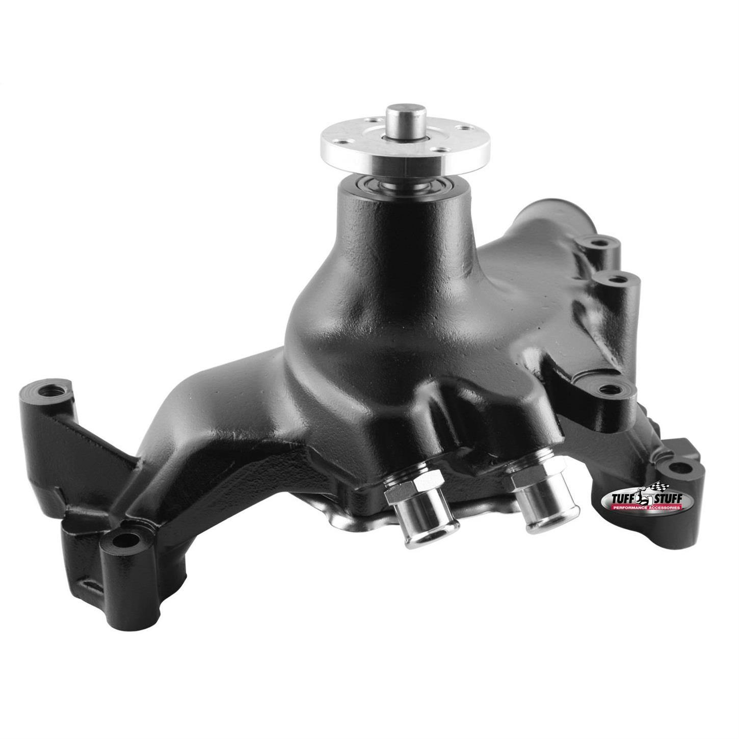 Tuff Stuff 1493ANC 88-95 BBC Chevy Long Aluminum Water Pump, Blk
