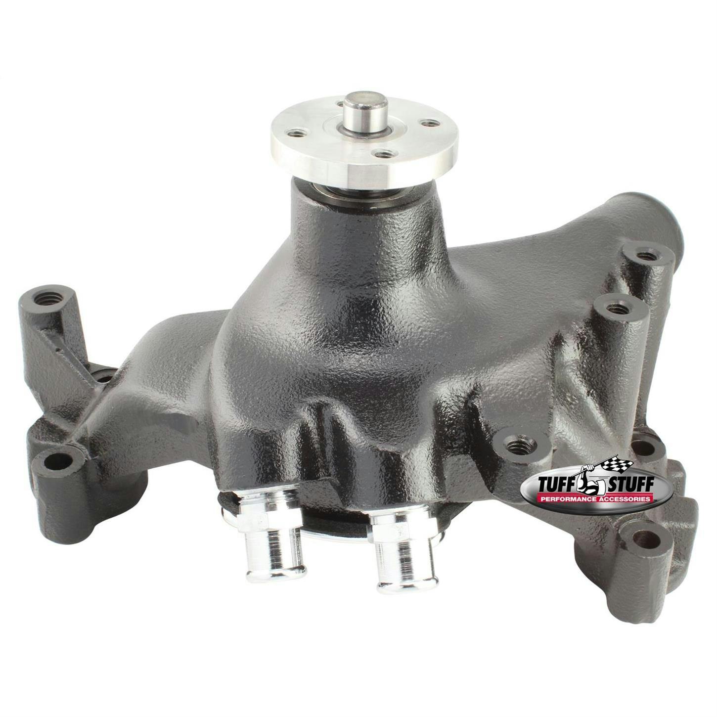 Tuff Stuff 1493NC 88-95 BBC Chevy Long Cast-Iron Water Pump, Blk