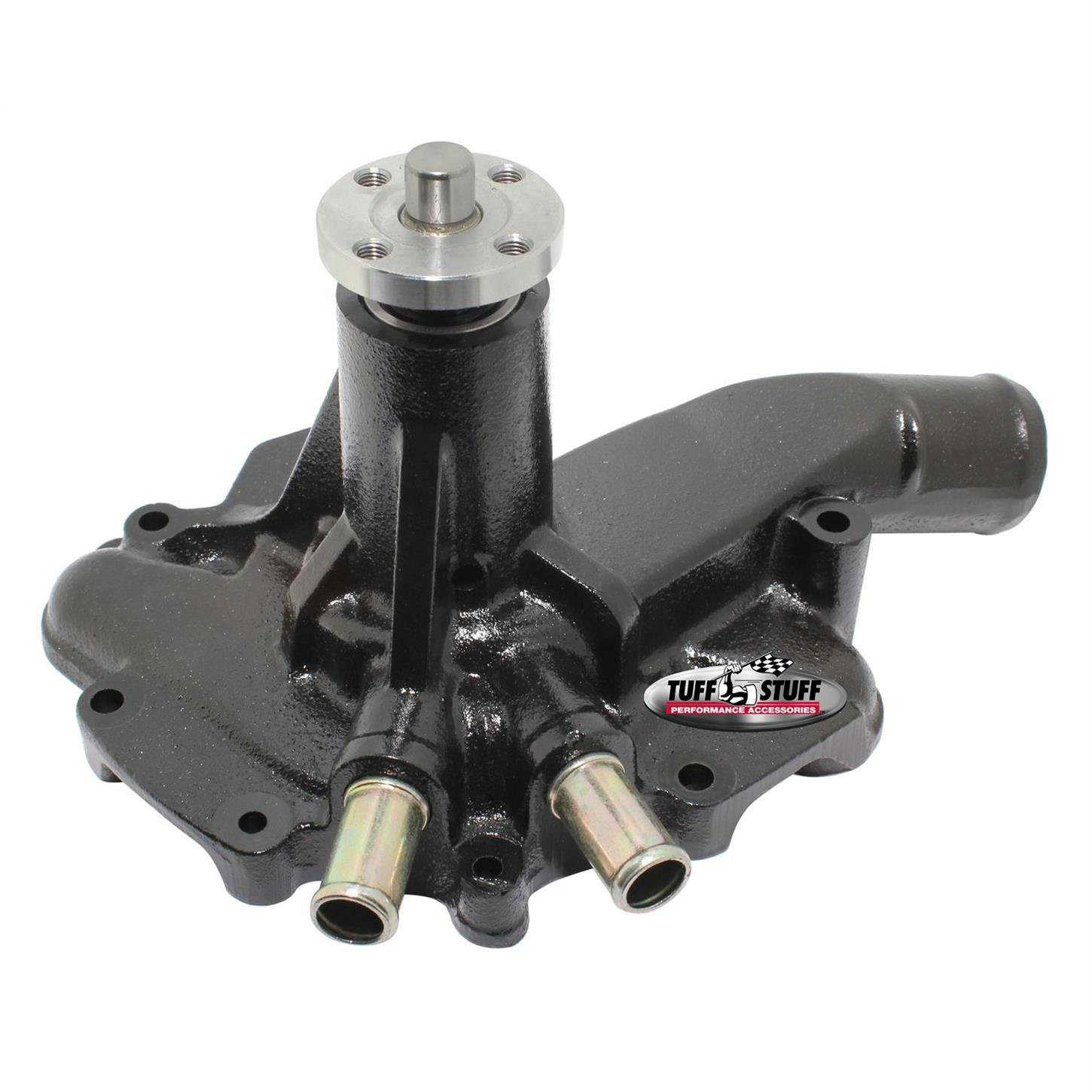 Tuff Stuff 1504NB Oldsmobile Water Pump, Cast-Iron, Black