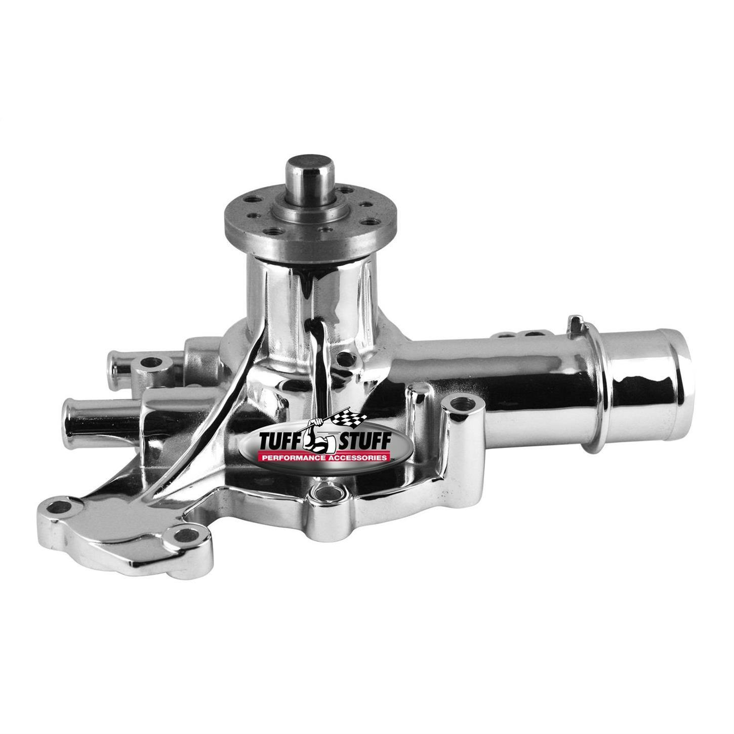Tuff Stuff 1548NA Ford Water Pump, 5.0L 1994-95, Aluminum, Chrome