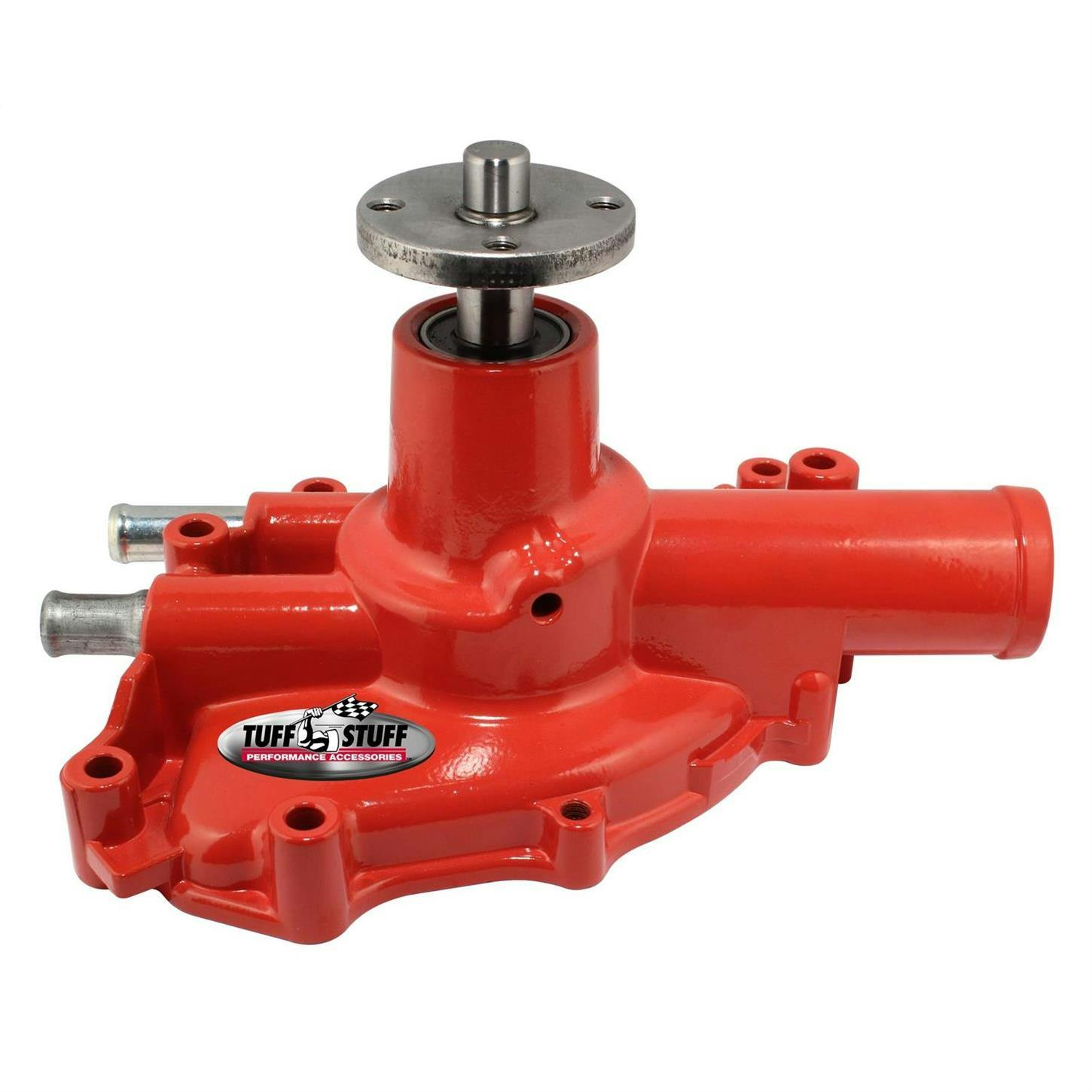 Tuff Stuff 1594NCRED 1986-93 Ford 5.0L Aluminum Water Pump, Red
