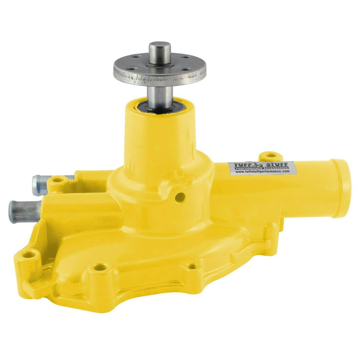 Tuff Stuff 1594NCYELLOW 86-93 Ford 5.0L Aluminum Water Pump, Yel