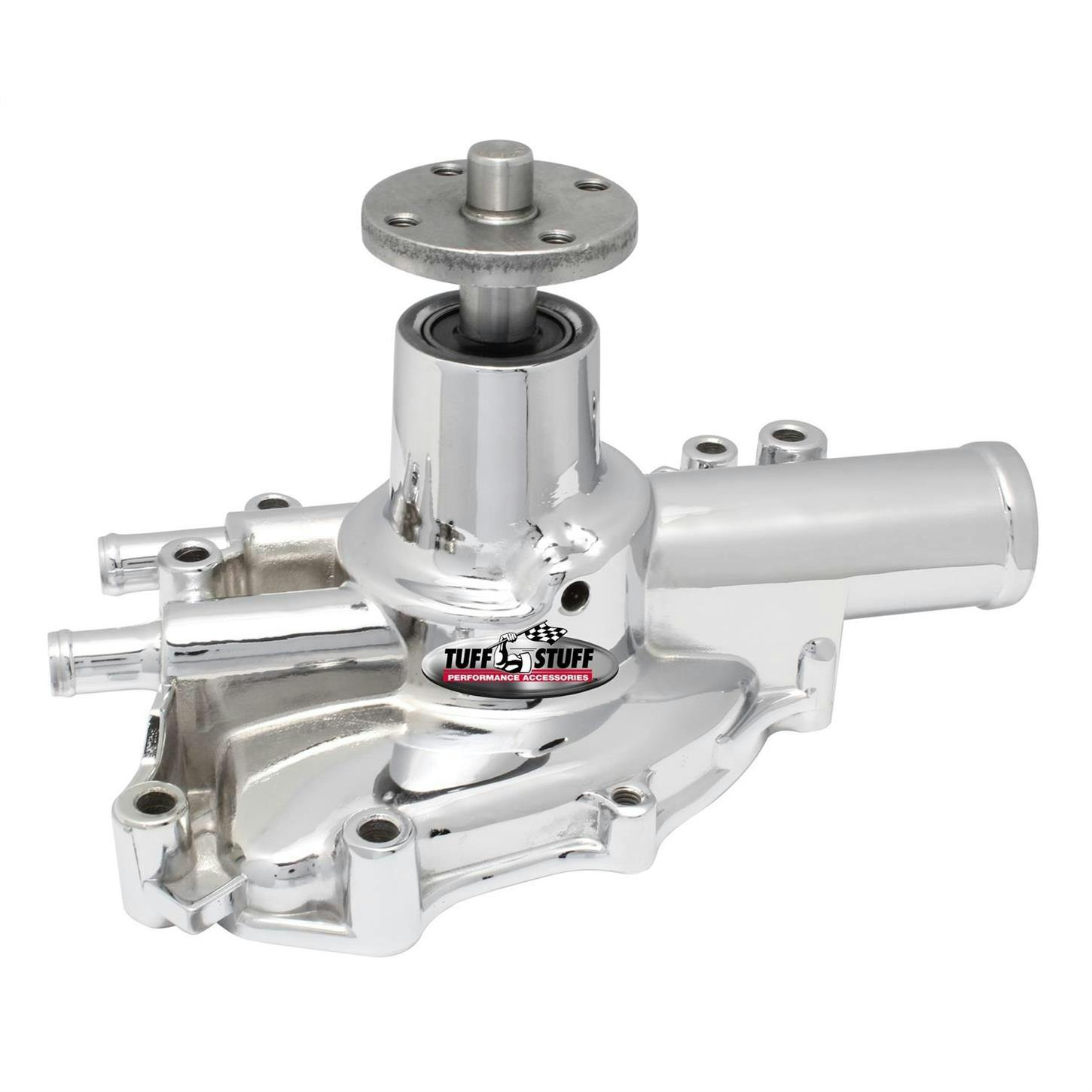 Tuff Stuff 1625ND 1979-85 Ford 5.0L Aluminum Water Pump, Chrome
