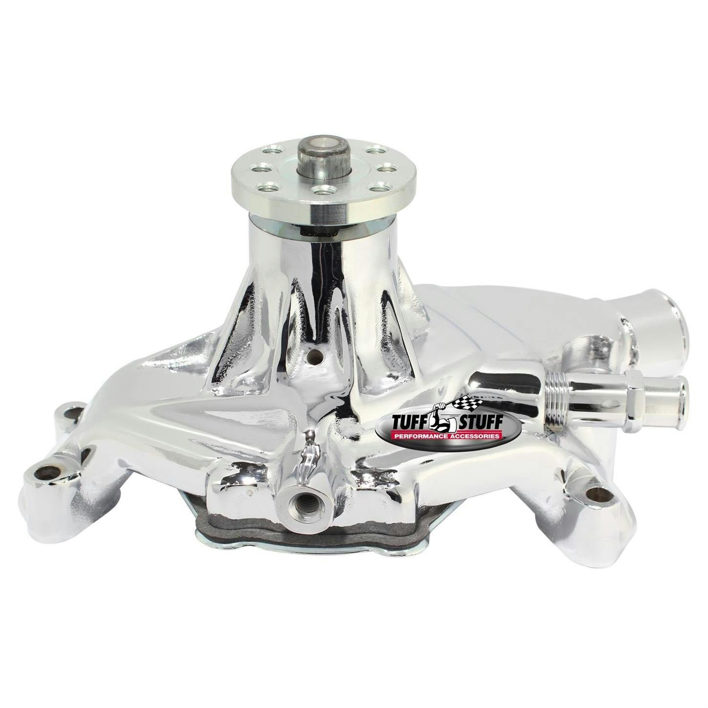 Tuff Stuff 1635NB 84-91 SuperCool SBC Corvette Water Pump, Alum
