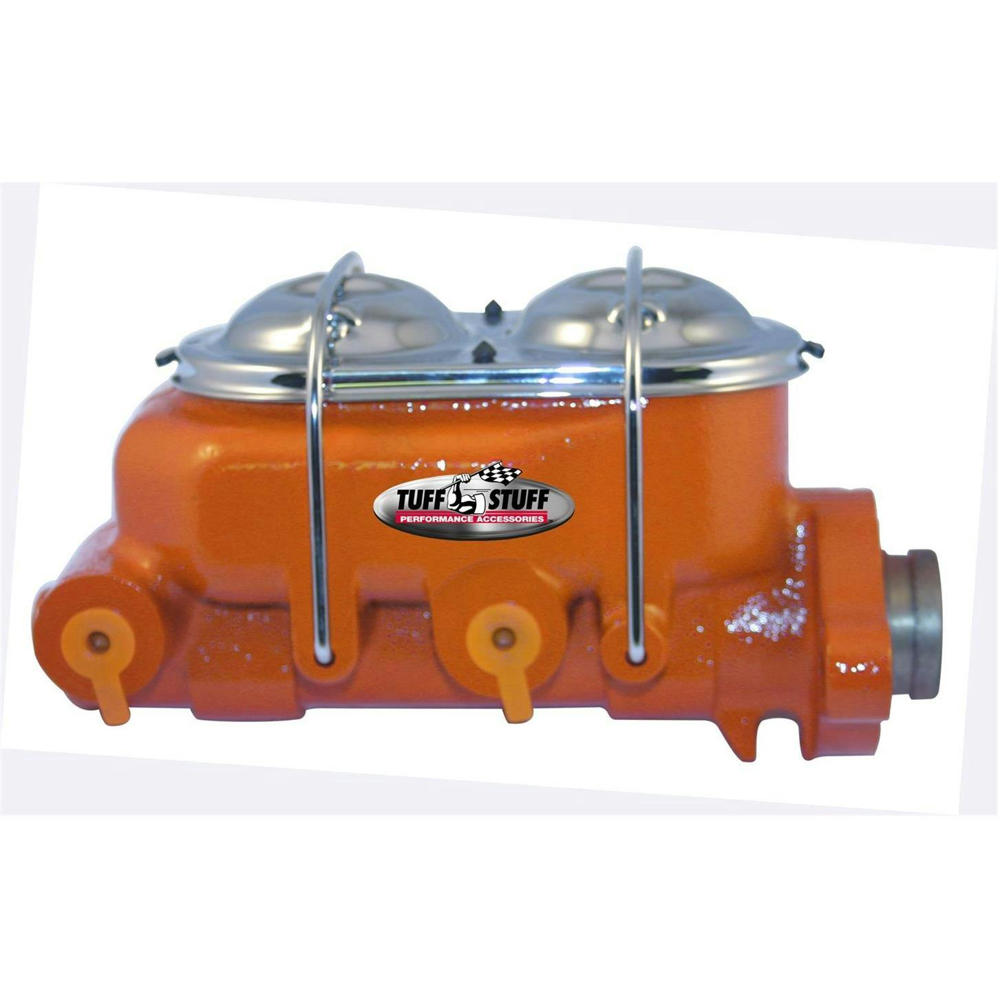 Tuff Stuff 2020NCORANGE Dual Reservoir Master Cylinder, 1 In Bore
