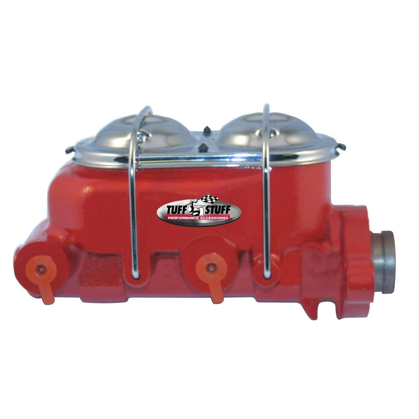 Tuff Stuff 2020NCRED Dual Reservoir Master Cylinder, 1 Inch Bore