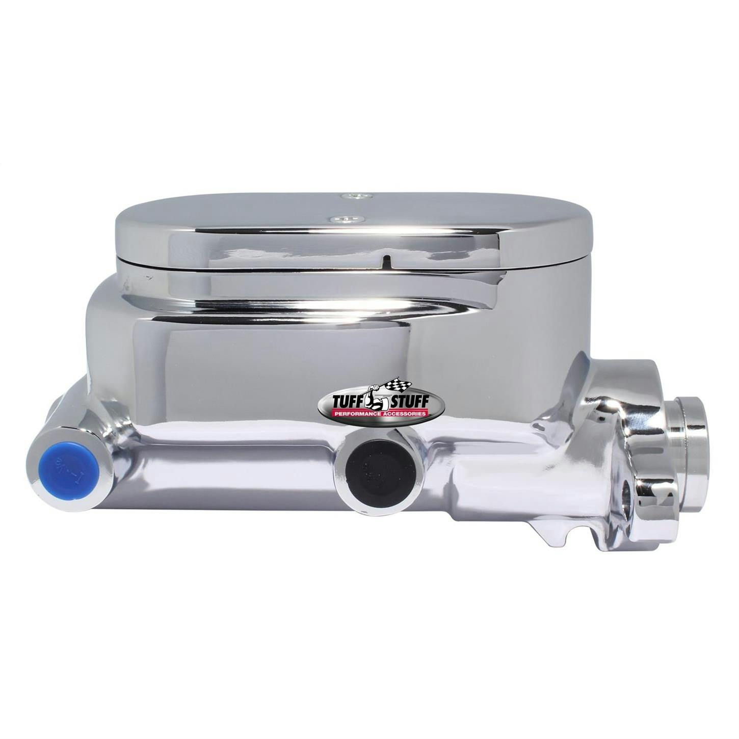 Tuff Stuff 2023NA Dual Reservoir Master Cylinder, 1 Inch Polished