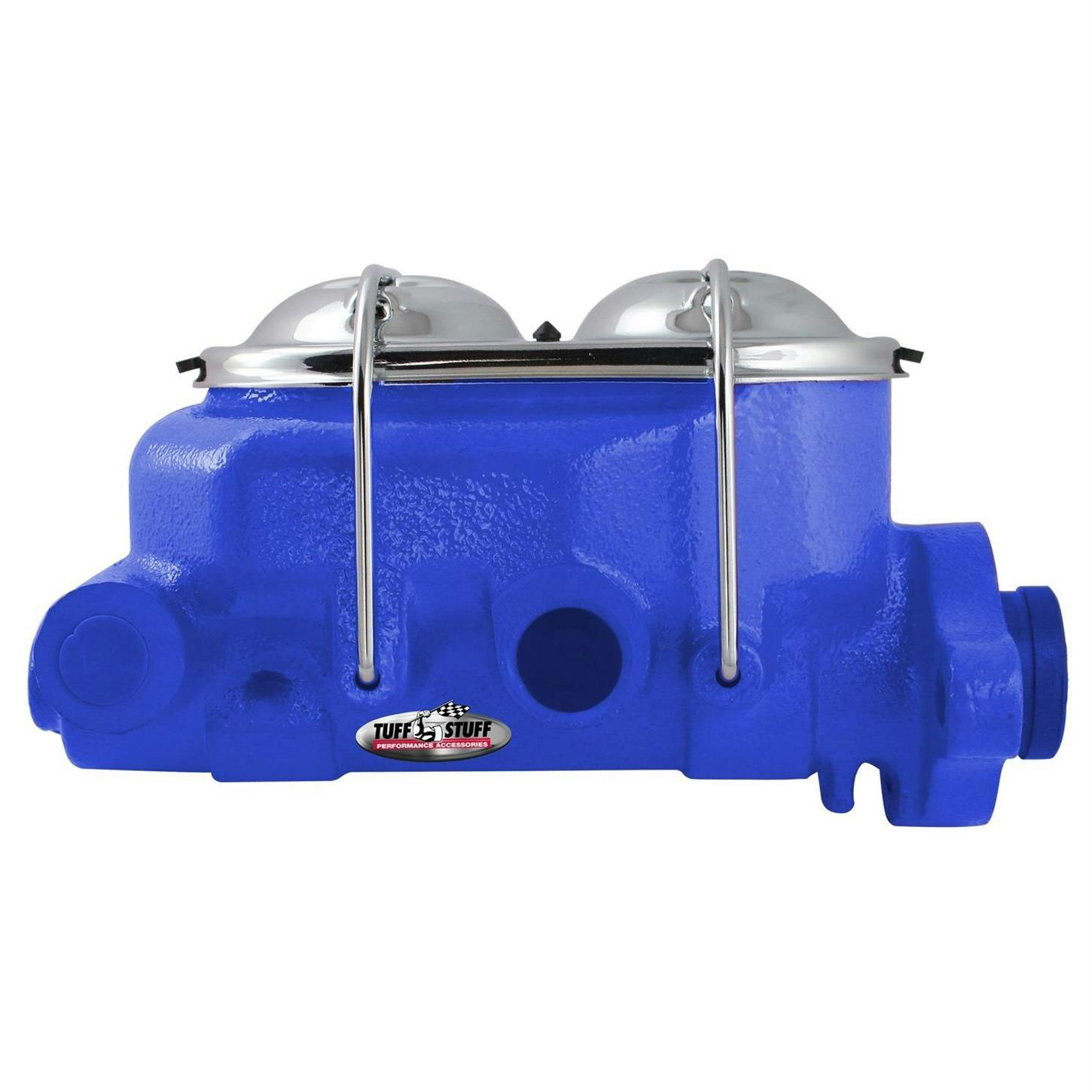 Tuff Stuff 2071NCBLUE Dual Reservoir Master Cylinder 1 1/8In Bore
