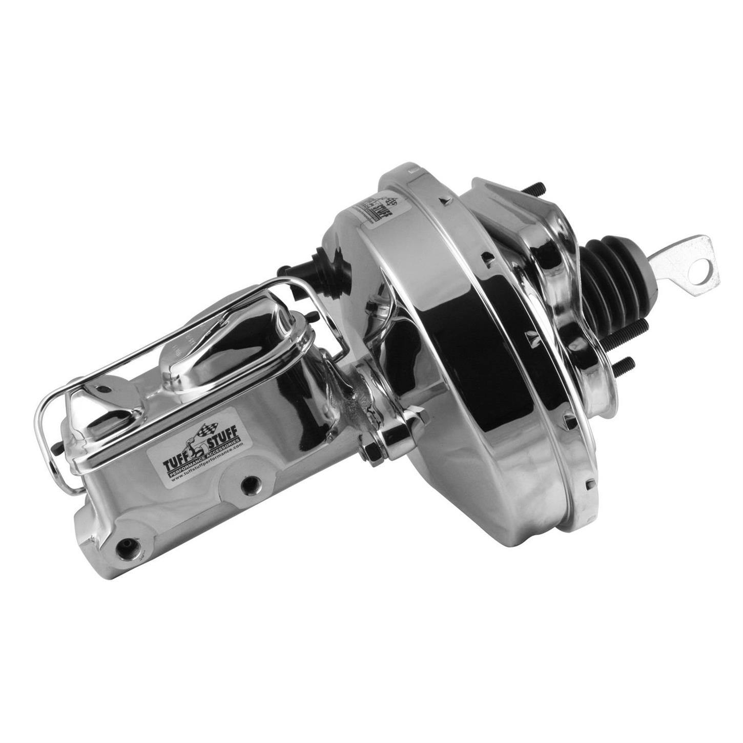 Tuff Stuff 2125NA-3 Single Diaphragm Ford Booster Combo, Chrome