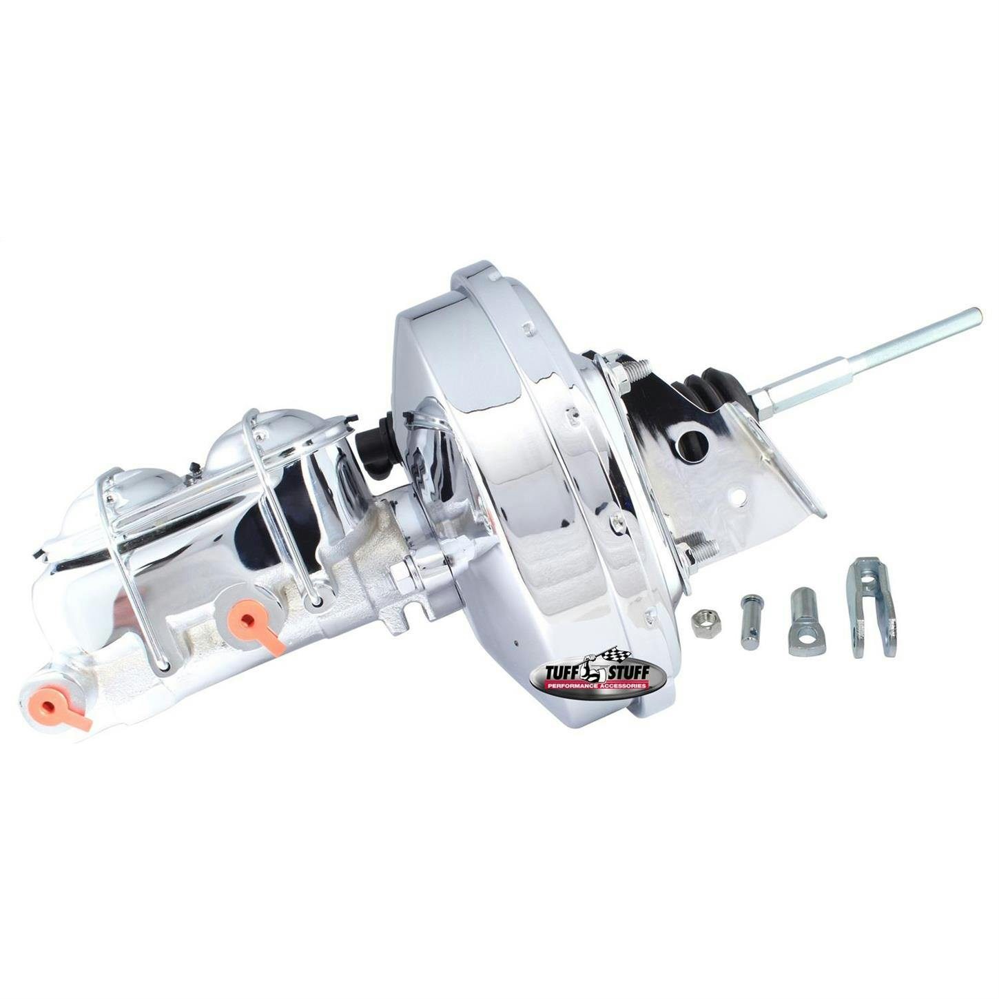 Tuff Stuff 2126NA Single Diaphragm Booster Combo, Chrome