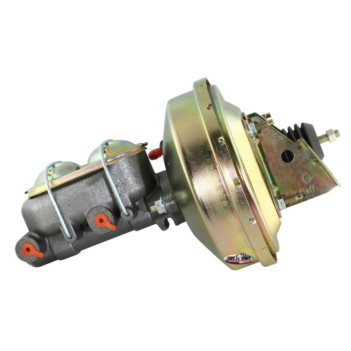 Tuff Stuff 2126NB Single Diaphragm Booster Combo, Gold Zinc