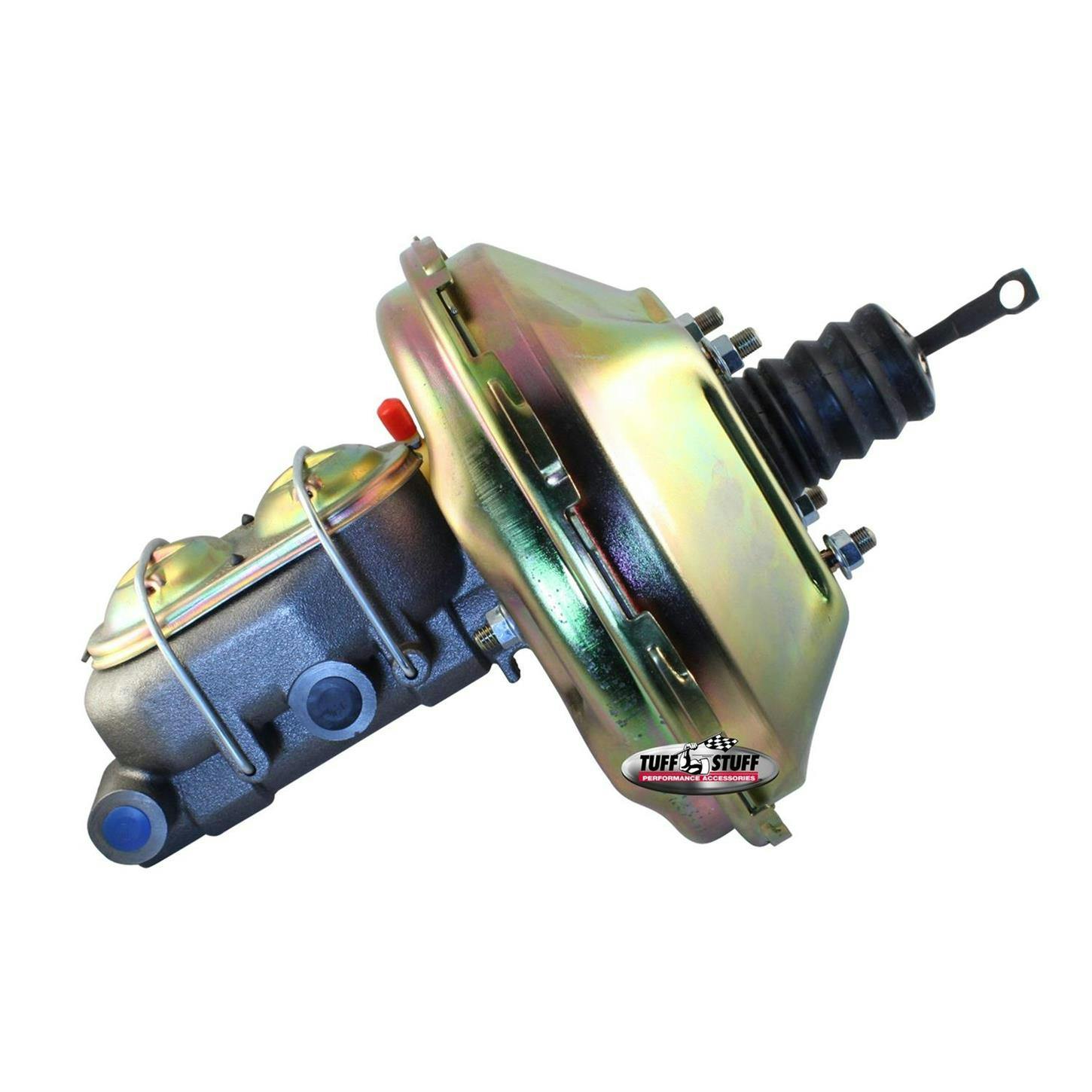 Tuff Stuff 2128NB Single Diaphragm Booster W/Studs Combo, Zinc