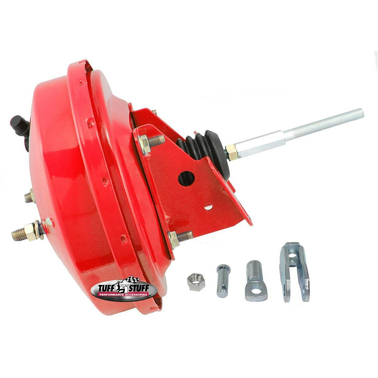 Tuff Stuff 2226NBRED Single Diaphragm Booster, Red