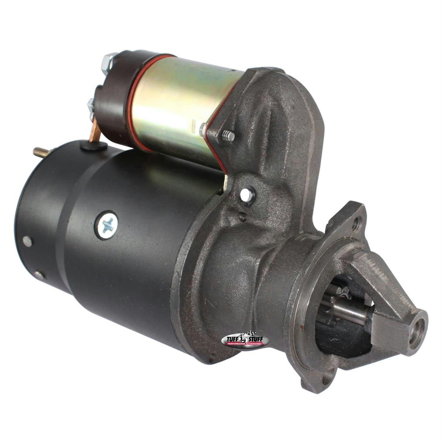 Tuff Stuff 3686B Chevy Starter, Full Size, Black , 3 Bolt Nose