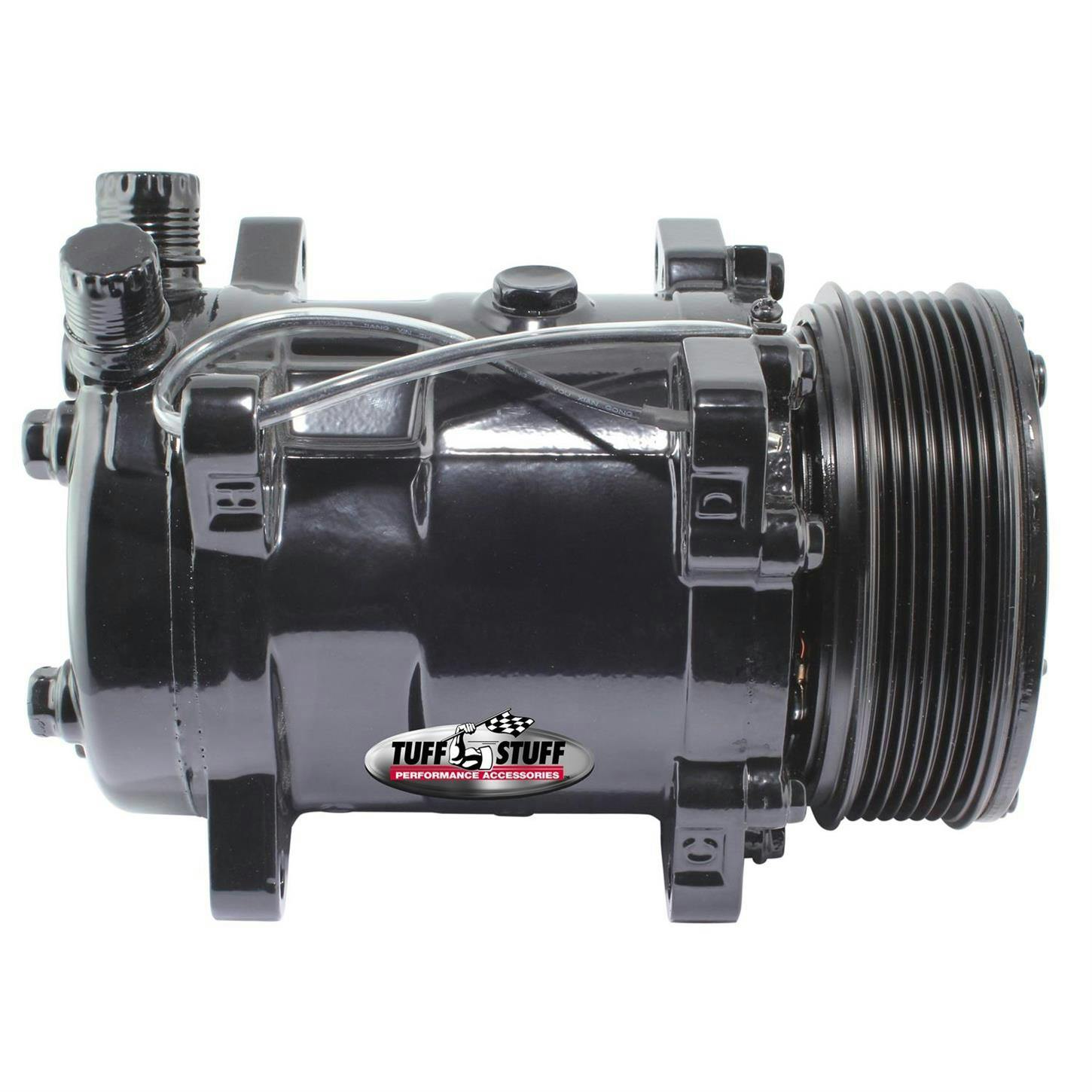 Tuff Stuff 4515NK6G A/C Compressor Sanden 508, Black