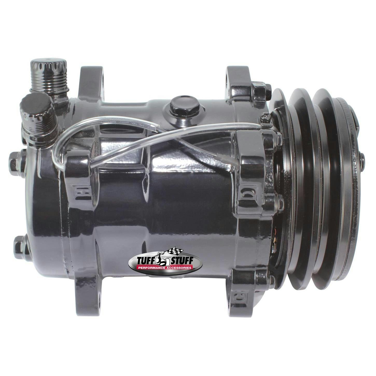 Tuff Stuff 4515NKDP A/C Compressor Sanden 508, Black
